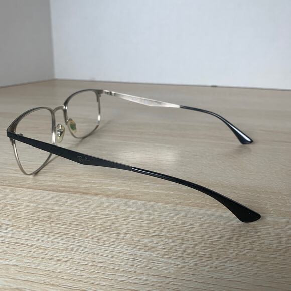 Ray-Ban RB6421 2997 Eyeglasses Black Matte Metal Frame 54-18-145 - Picture 8 of 8